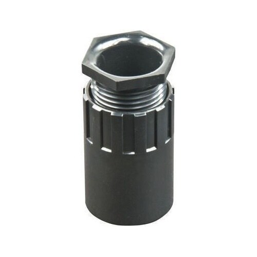 コンジット アダプター 黒 PVC 1袋