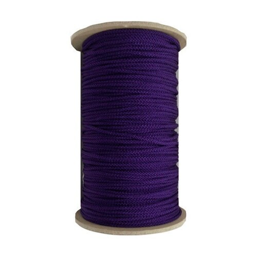 PAR8010 江戸打ち紐 紫 約3mm
