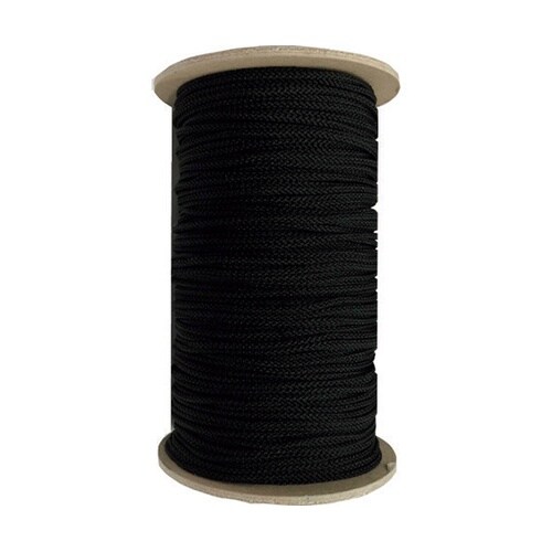 PAR8024 江戸打ち紐 黒 約3mm