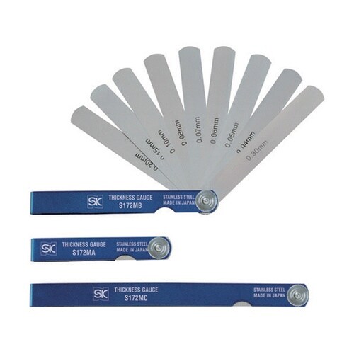 スキマゲージ ステンレスシクネスゲージ