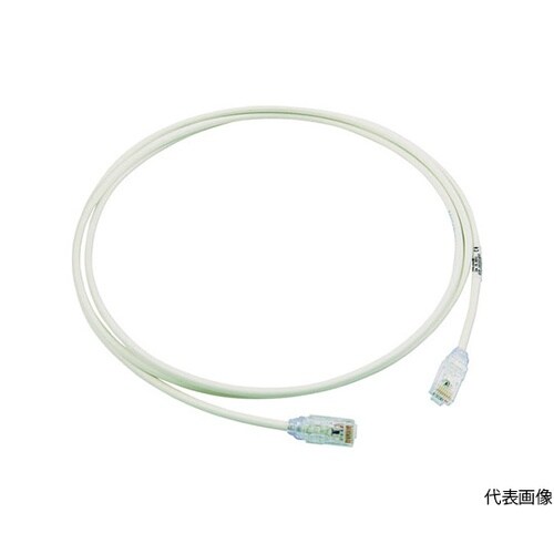 カテゴリ6A細径パッチコード 0.5m