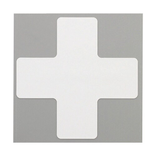 Y6038 フロアサインズX型M白10枚