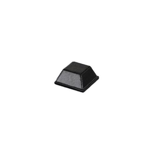 防振ゴム 角形 黒高さ:2.5mm 1袋