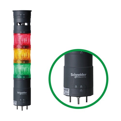 XVU6B3ROGSW積層式LED表示灯