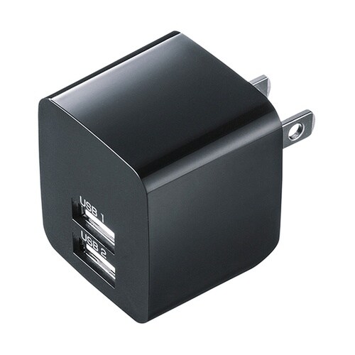 ACA−IP44BK USB充電器 黒