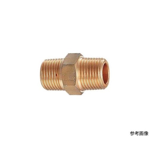 6128−20 砲金 六角ニップル