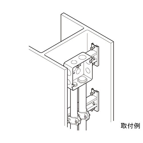 ダクター支持金具 1袋(10組入) DH