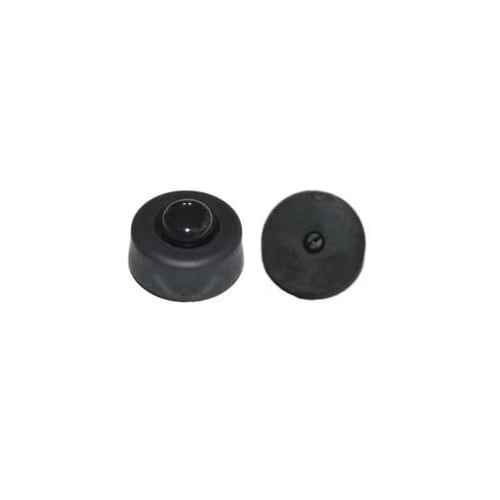 防振ゴム 黒 高さ:5.5mm 1袋(4