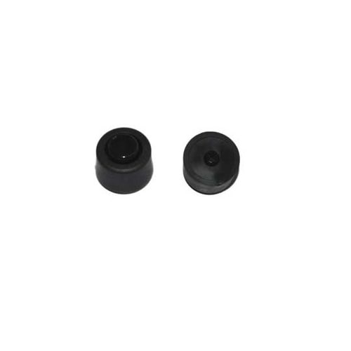 防振ゴム 黒 高さ:6mm 1袋(40個