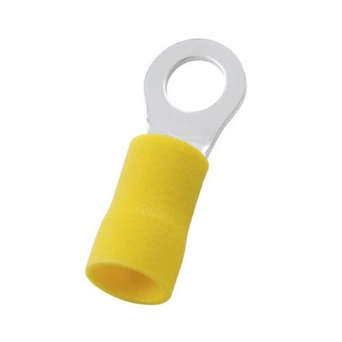 絶縁 丸形圧着端子 内径:5.3mm ス