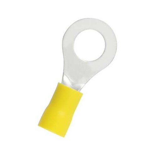 絶縁 丸形圧着端子 内径:8.4mm ス