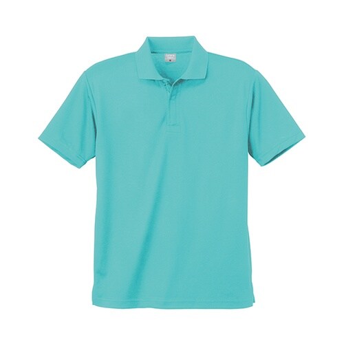 801−35−LL 半袖ポロシャツ緑LL