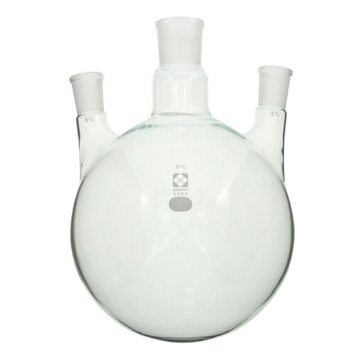 共通摺合三口丸底フラスコ 5000mL