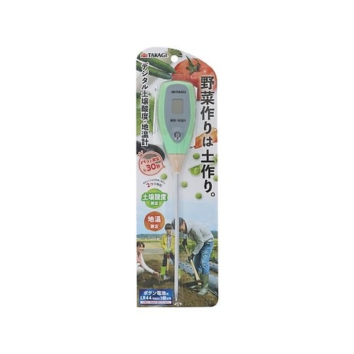 2063393 デジタル土壌酸度・地温計