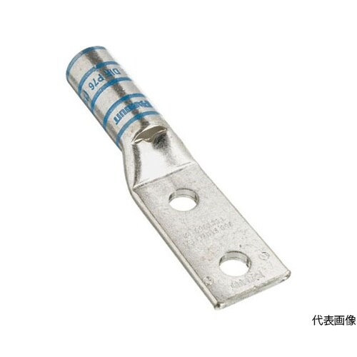 銅製圧縮端子 2穴 電線サイズ AWG6