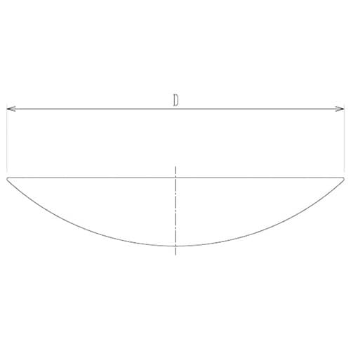 1022−100 石英時計皿φ100mm