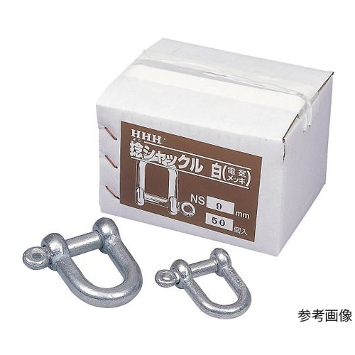 NS19 ネジ シャックル シロ 19