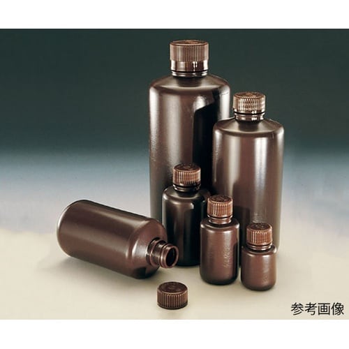 細口褐色軽量ボトル(HDPE) 125m