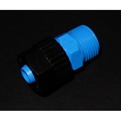 PP R3/8オスネジ付きチューブロック