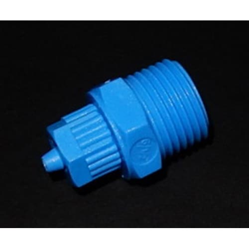 PP R1/2オスネジ付きチューブロック