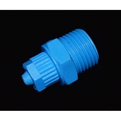 PP R1/2オスネジ付きチューブロック