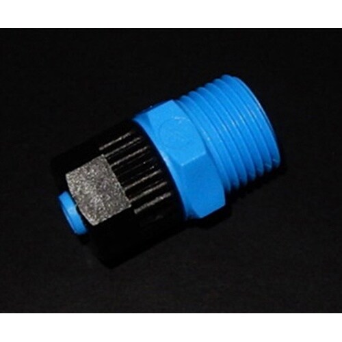 PP R1/2オスネジ付きチューブロック