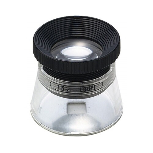 P−15N 0.1mm目盛付ルーペ15倍