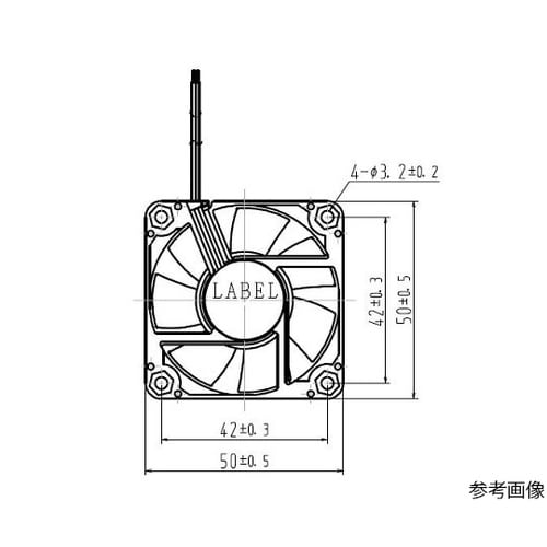 DCファンモーター 5V 50mm