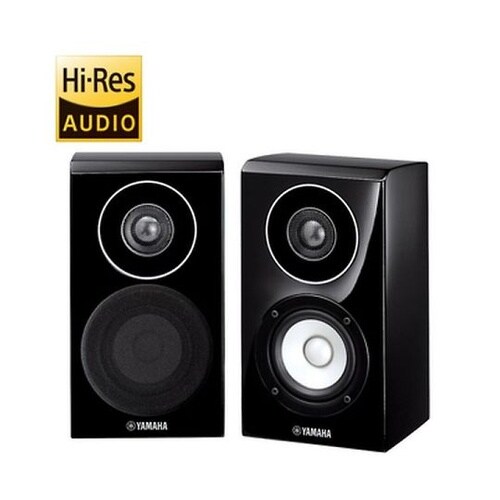 ブックシェルフスピーカー ピアノブラック