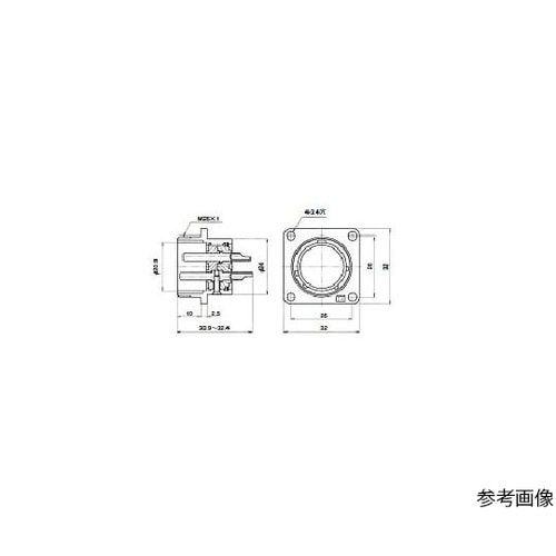 NET244RM+K レセプタクル
