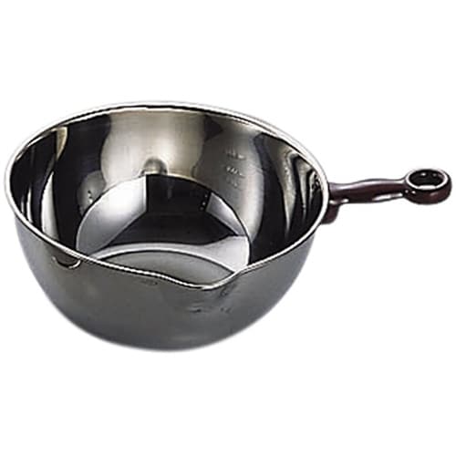 18−8目盛付手付片口ボール 21cm