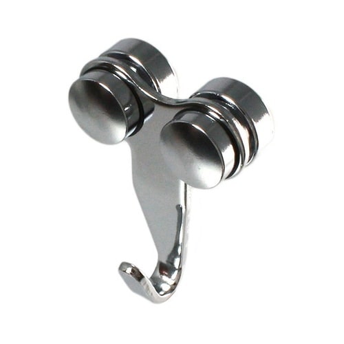 58060丸型用フック壁面用可動シルバー