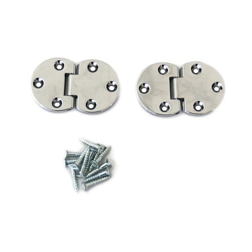 71718 ドロップ蝶番クローム 2枚入