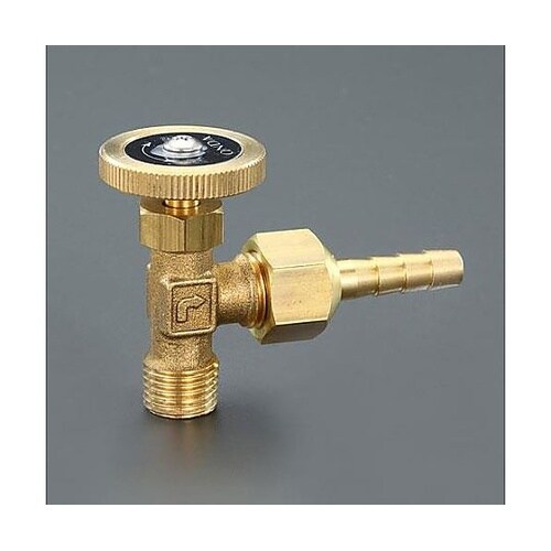 R 1/4” ニードルバルブ(黄銅ハンド