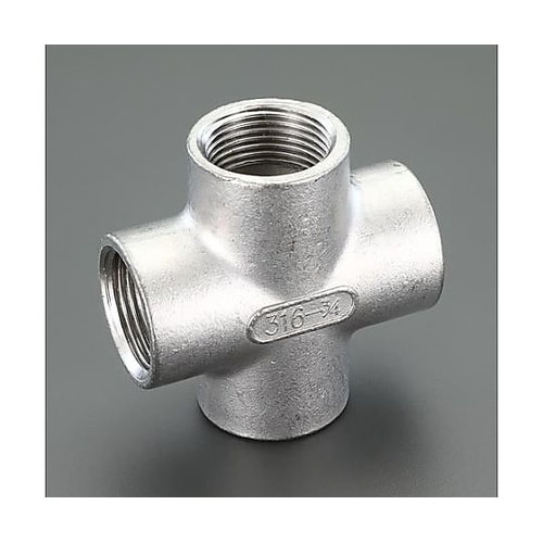 Rc 1/2” クロス継手(ステンレス