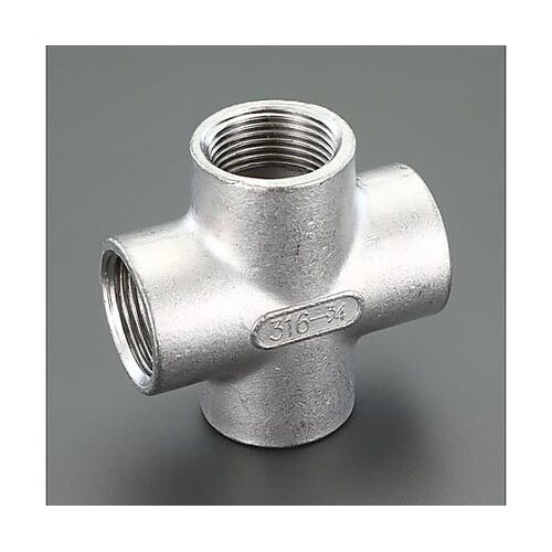 Rc 3/4” クロス継手(ステンレス