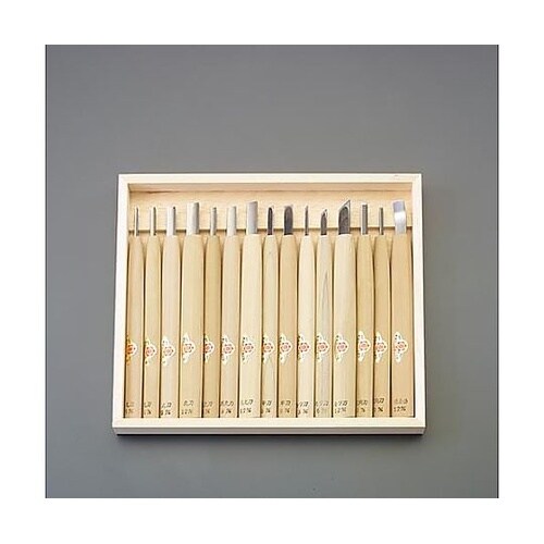 15本組 彫刻刀セット EA588M−3