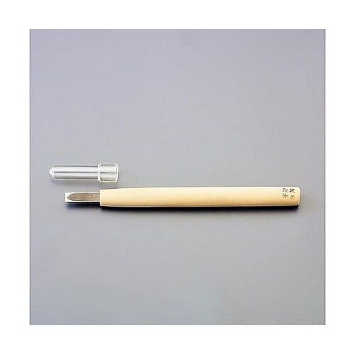 9.0mm 彫刻刀(安来鋼/平型) EA