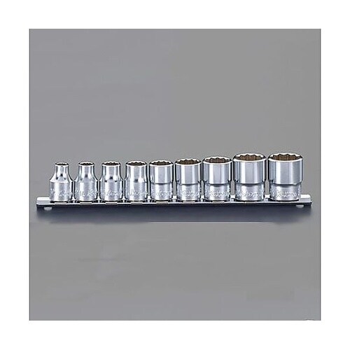 3/8”DR ソケットセット(9個組/1