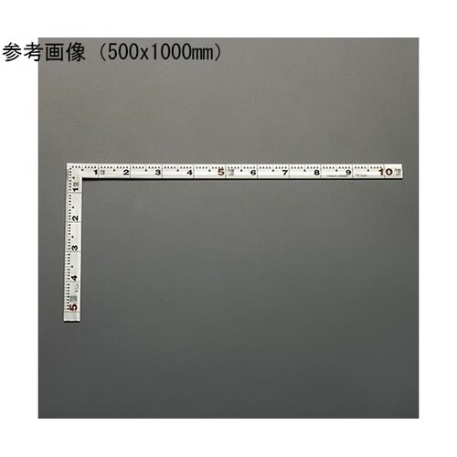 250x500mm シルバー曲尺 EA7