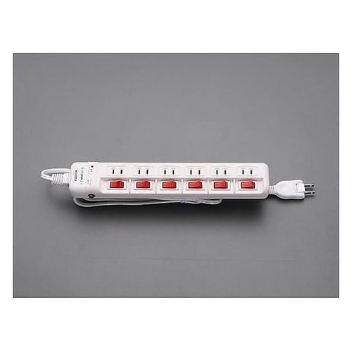 AC125V/15Ax 2m タップ(6