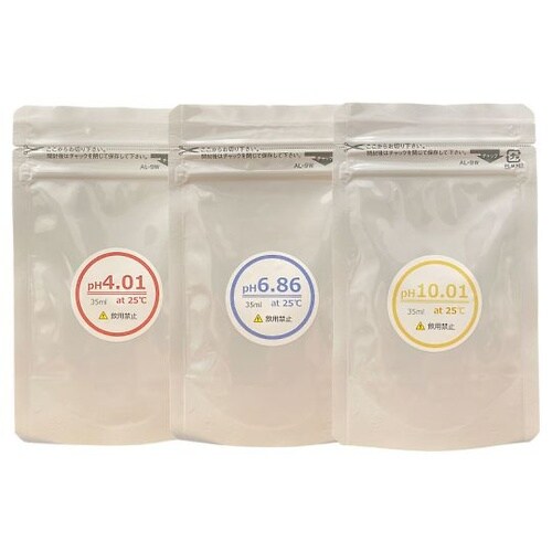pH標準液3点セット 各1袋