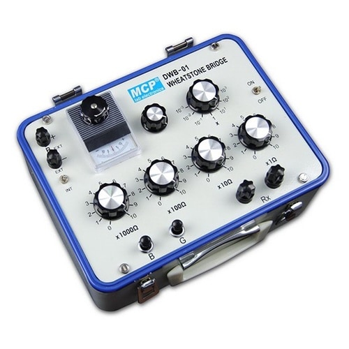 DWB01 携帯式ホイートストンブリッジ