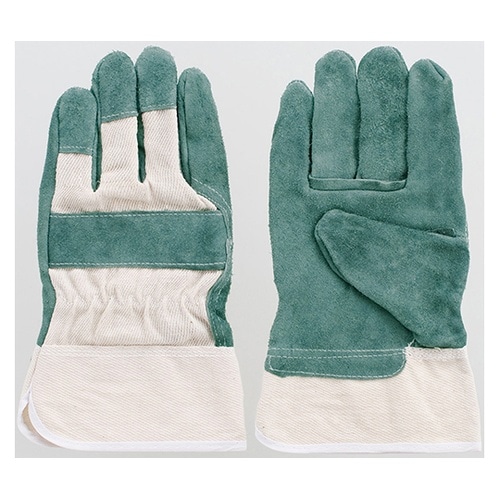 牛床皮オイル甲帆布手袋 オイル88 フリ