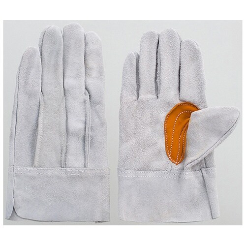 牛床皮背縫手袋 #60黄当 L 1ケース