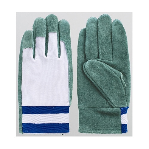 牛床皮甲メリヤス手袋 オイル22 LL