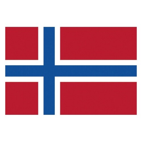 406581 卓上旗 ノルウェ−