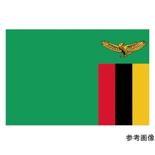 406304 卓上旗 ザンビア