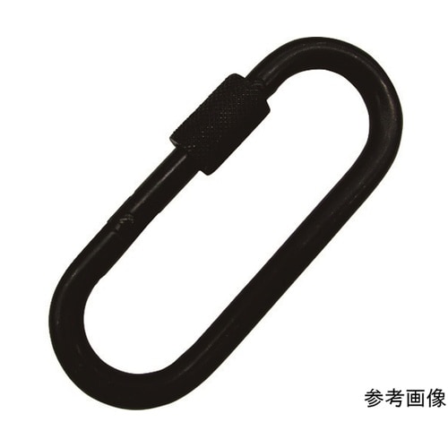 B2848ステンレスプチカラビナ黒色塗装