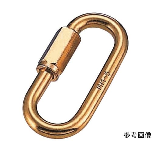 B463 黄銅リングキャッチ 線径4mm